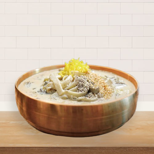 버섯 들깨 칼국수
