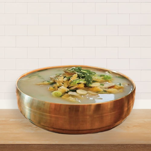 황태 사골 칼국수